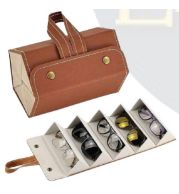 Glasses Holder Roller for Desk and Bedside Table Use, Handy Eyewear Storage Gift Item for Office Convenience, Daily Organization and Personal Utility Support